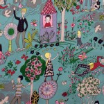 Alexander Henry Fabrics - Everyday Eden - Everyday Eden in Smokey Turquoise