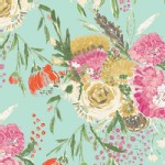 Art Gallery Fabrics - AGF Collection - Wild Bloom - summer Bouquet in Clear
