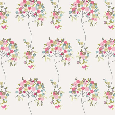 Art Gallery Fabrics - Cherie - Knits - Tree Fleur in Blanc