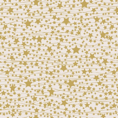 Art Gallery Fabrics - Holiday - Little Town - Twinkle Stars in Cream