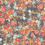 Art Gallery Fabrics - Rayon - Wild Bloom - Flowerfield in Sunset