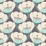 Art Gallery Fabrics - Winged - Nesting Blooms in Cool