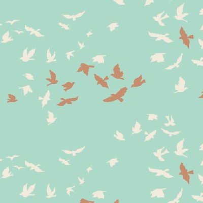 Art Gallery Fabrics - Winged - Aves Chatter in Shine