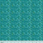 Blend Fabrics - Mermaid Days - Mermaid Scalloped in Turquois