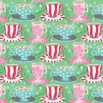 Blend Fabrics - Sugar Rush - Cups of Comfort in Green