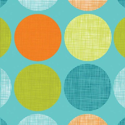 Camelot Fabrics - Frolicking Forest - Dots in Blue