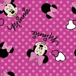Character Prints - Mickey - All About Minnie Toss in Pink