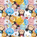 Character Prints - Mickey - Tsum Tsum in White