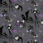 Character Prints - Other Characters - Nightmare Before Christmas Boxes in Gray