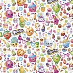 Character Prints - Other Characters - Shopkins Party in White