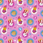 Character Prints - Other Characters - KNIT - Shopkins Toss in Pink