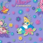 Character Prints - Other Characters - Alice in Wonderland in Purple