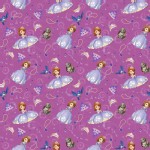 Character Prints - Princess - Sophia and Friends in Purple