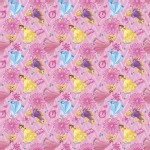 Character Prints - Princess - Disney Princess Toss in Pink