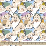Character Prints - Princess - KNIT - The In Crowd Dwarves in Blue