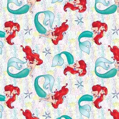 Character Prints - Princess - Little Mermaid Dream in White