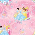 Character Prints - Princess - Disney Princess Blossom All Over in Pink