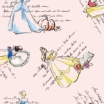 Character Prints - Princess - Fashionable Princesses in Light Pink