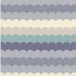 Cotton And Steel - CS Collection - Panorama Scallops in Arctic