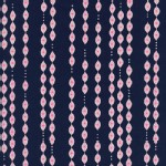 Cotton And Steel - Jubilee - Lanters in Navy