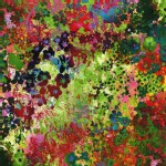 Cotton And Steel - RJR Collection - Floral Impressions - Digital Printed in Wildflower