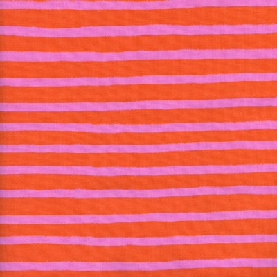 Cotton And Steel - Wonderland - Cheshire Stripe in Orange