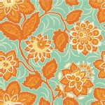 Free Spirit - Heirloom - Ornate Floral in Amber