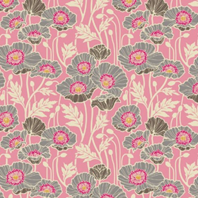 Free Spirit - Notting Hill - Pristine Poppy in Pink