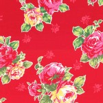 Lecien - Flower Sugar 2014 - Large Floral Bouquet in Red