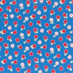 Lecien - Flower Sugar 2014 - Small Apples in Blue