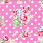 Lecien - Flower Sugar 2015 Fall - Main Floral Dots in Pink