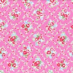 Lecien - Flower Sugar 2015 Fall - Floral Diamonds in Pink