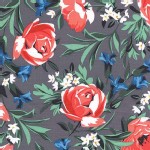 Michael Miller Fabrics - Bed of Roses - Roses in Pearl
