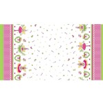 Michael Miller Fabrics - Holiday - Hollywood Pixie Border in Cheery
