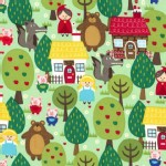 Michael Miller Fabrics - Kids - Into the Forest in Forest