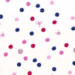 Michael Miller Fabrics - Lets Pretend - Painting dots in Jewel