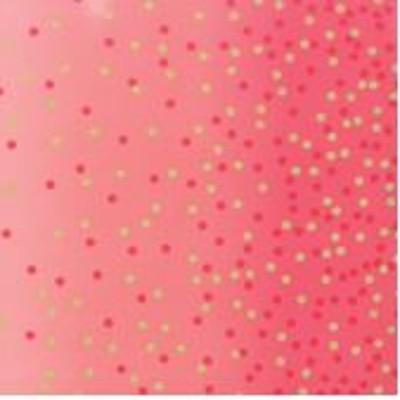 Moda Fabrics - Basics - Ombre Confetti Metallic in Popsicle Pink