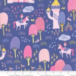 Moda Fabrics - Kids - Once Upon A Time - Main in Perwinkle