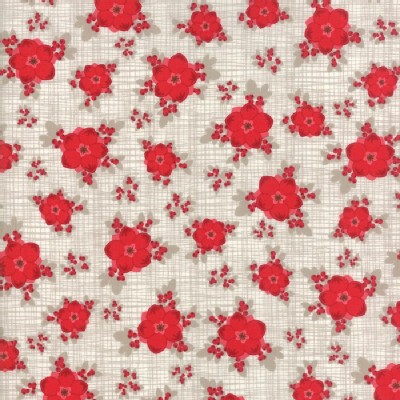 Moda Fabrics - Return Winters Lane - Floral in Stone