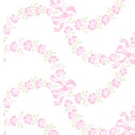 P B Textiles - Ballet Rose - Rose Garland in Pink