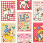 Quilt Gate - Dear Little World - Bambino Cards in Pink