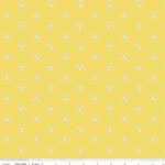 Riley Blake Designs - Bluebirds On Roses - Circle in Yellow