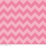 Riley Blake Designs - Chevron - Medium Tonal in Hot Pink