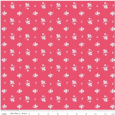 Riley Blake Designs - Enchant - Floral in Pink