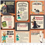 Riley Blake Designs - Halloween - Treat Cards Main in Orange