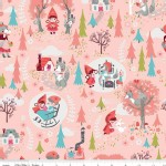 Riley Blake Designs - Little Red In the Woods - Main in Pink