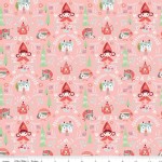 Riley Blake Designs - Little Red In the Woods - Damask in Pink
