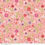 Riley Blake Designs - Little Red In the Woods - Floral in Pink