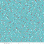 Riley Blake Designs - Little Red In the Woods - Meadow in Teal