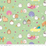 Riley Blake Designs - Others - Molang in Green